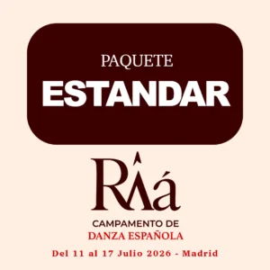 Campamento de Danza Española - Paquete Estándar (Habitación compartida)