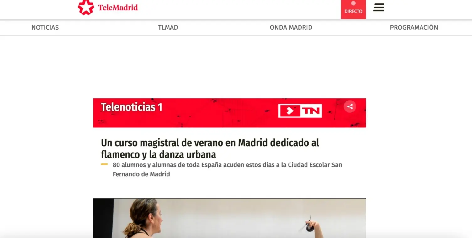 Noticia Telemadrid